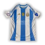 Camiseta de la selección argentina final copa america 2024 con parches